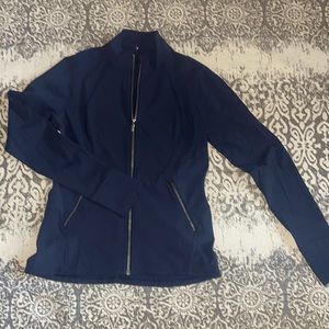 Navy lululemon zipped jacket